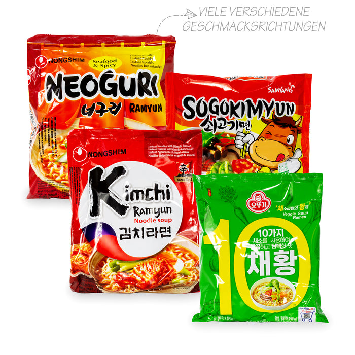 Guksu - Deine koreanische Nudelbox 8er Pack